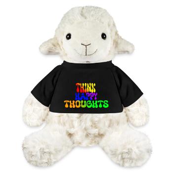 Think Happy Thoughts - MiniFeet® Sheep Annika - black - Front