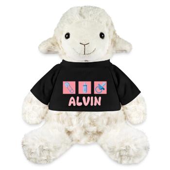 Pacifier Alvin - MiniFeet® Sheep Annika - black - Front