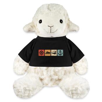Plaisancier Capitaine Bateau Ancre Marin - Mouton en peluche Annika MiniFeet® - noir - Devant