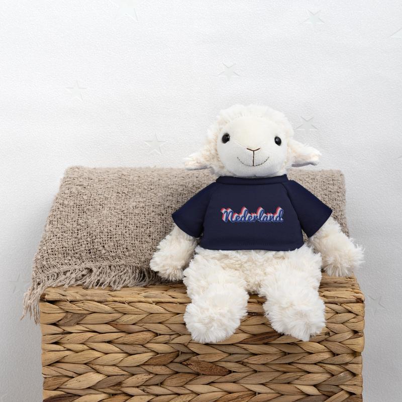 Couleurs du drapeau d’écriture des Pays-Bas Mouton en peluche Annika MiniFeet®