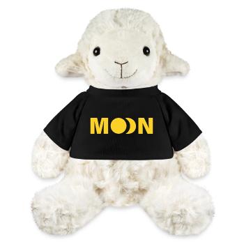 LUNE - Mouton en peluche Annika MiniFeet® - noir - Devant