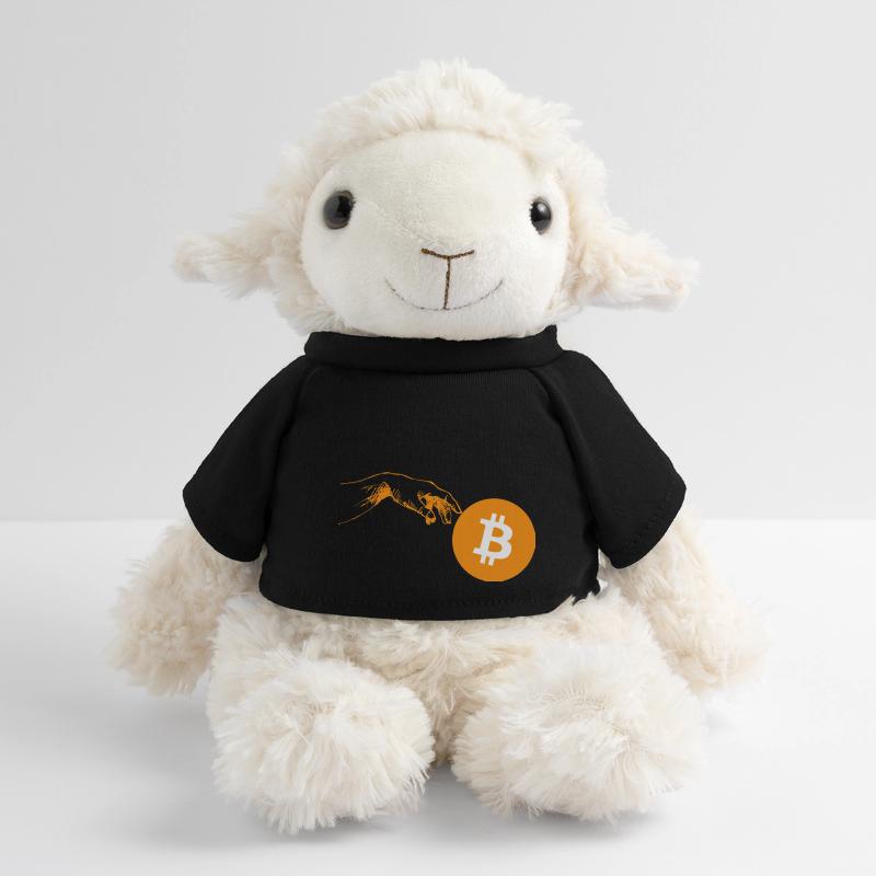 Crypto Creation Hand 3 Bitcoin MiniFeet® Sheep Annika