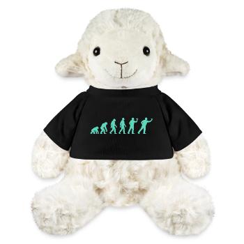 Fortschrittliche Evolutionssilhouette - MiniFeet® Schaf Annika - Schwarz - Vorne