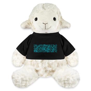 Geometric design - MiniFeet® Sheep Annika - black - Front
