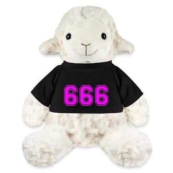 666 - MiniFeet® Sheep Annika - black - Front