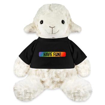 regenbogen have fun - MiniFeet® Schaf Annika - Schwarz - Vorne