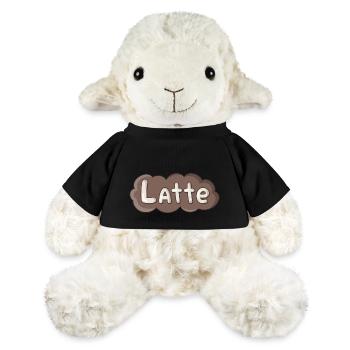 Latte - Mouton en peluche Annika MiniFeet® - noir - Devant