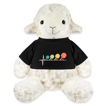 Table tennis heartbeat - MiniFeet® Sheep Annika - black - Front