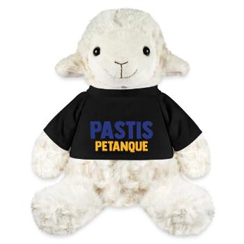 PASTIS PETANQUE Camping Apéro Vacances Beauf - Mouton en peluche Annika MiniFeet® - noir - Devant