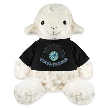 Drogué de vinyle - Mouton en peluche Annika MiniFeet® - noir - Devant