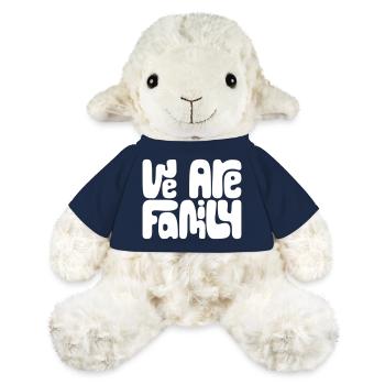 Nous sommes famille - Mouton en peluche Annika MiniFeet® - bleu marine - Devant