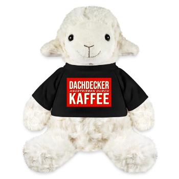 Dachdecker Kaffee Antrieb - MiniFeet® Schaf Annika - Schwarz - Vorne