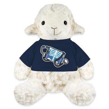 Logo Radiology Manip Radio Radiologist Radiology - MiniFeet® Sheep Annika - french navy - Front