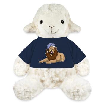 Leo Sleep Nightcap - Mouton en peluche Annika MiniFeet® - bleu marine - Devant
