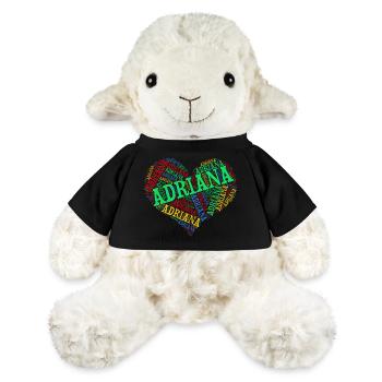 t shirt Adriana t-shirt word cloud heart - MiniFeet® Sheep Annika - black - Front