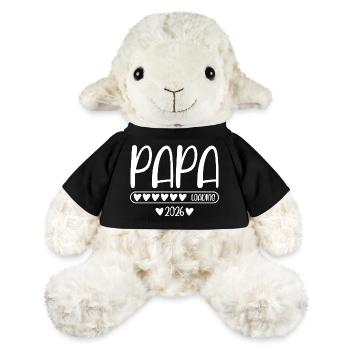 Papa 2026 chargement - Mouton en peluche Annika MiniFeet® - noir - Devant