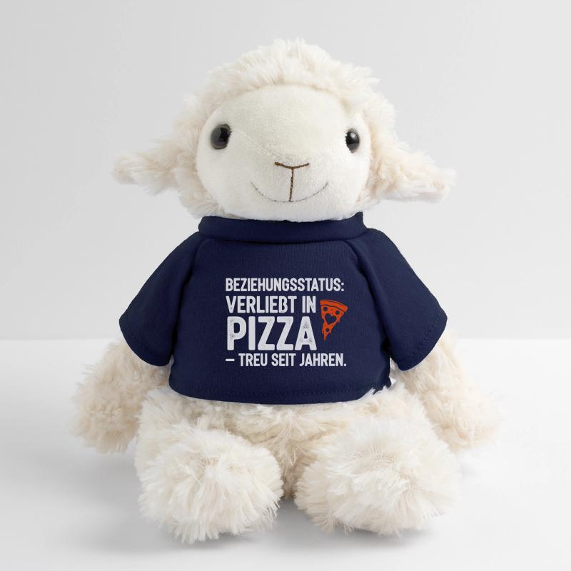 Statut relationnel Amoureux de la pizza Mouton en peluche Annika MiniFeet®