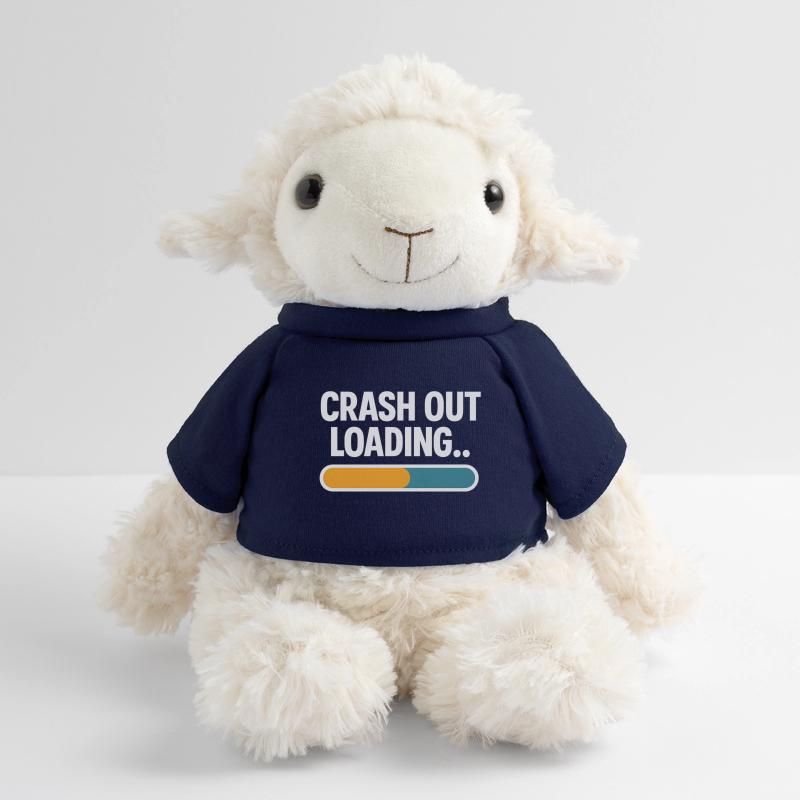 Crash Out Loading Progress Bar Funny Saying MiniFeet® Sheep Annika