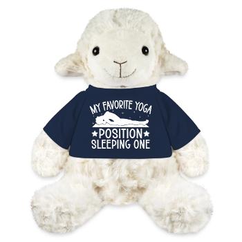 Pilates Enthusiasts Favorite Position Sleeping One - MiniFeet® Sheep Annika - french navy - Front