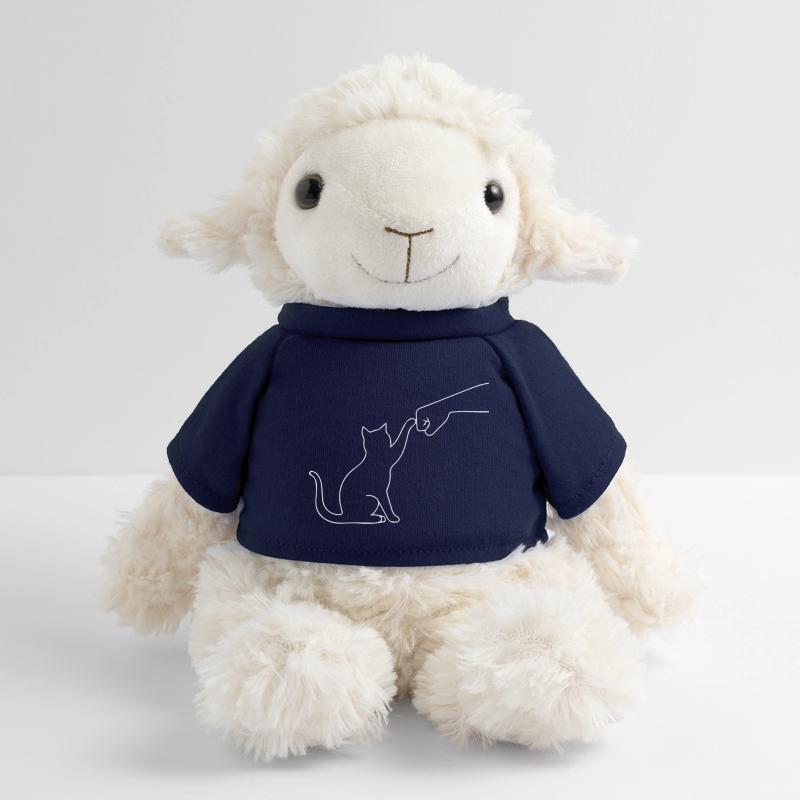 Patte de chat drôle Mouton en peluche Annika MiniFeet®