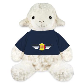 Andorra Style Design T-Shirt - MiniFeet® Sheep Annika - french navy - Front
