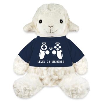 21st Birthday Gamer Zocker - MiniFeet® Sheep Annika - french navy - Front