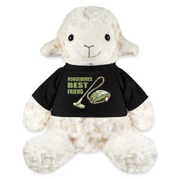 Meilleure amie des femmes au foyer | Aspirateur - Mouton en peluche Annika MiniFeet® - noir - Devant