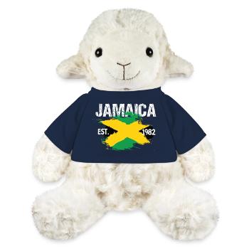 Jamaica Brush Flag Est1982 - MiniFeet® Schaf Annika - French Navy - Vorne