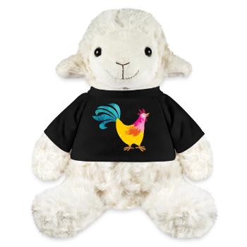 Rooster Farm Kids Colorful Farmer Farm Chef - MiniFeet® Sheep Annika - black - Front