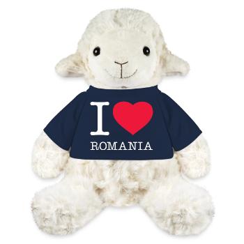 I LOVE ROMANIA Rumänien - MiniFeet® Schaf Annika - French Navy - Vorne