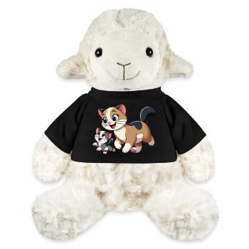 Englisch Kurzhaar Mutter und Kind - MiniFeet® Schaf Annika - Schwarz - Vorne