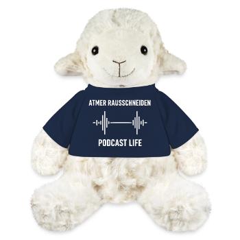 Podcastleben Barbell-Wellen - MiniFeet® Schaf Annika - French Navy - Vorne
