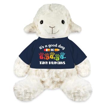 Regenbogenhandabdrücke lehren winzige Menschen - MiniFeet® Schaf Annika - French Navy - Vorne