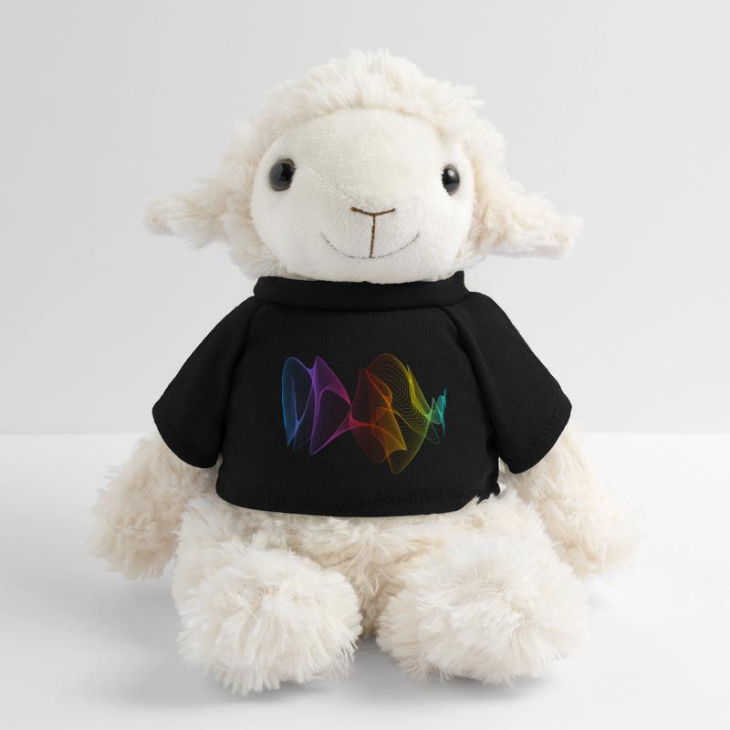 Abstract Lines Design 01 MiniFeet® Sheep Annika