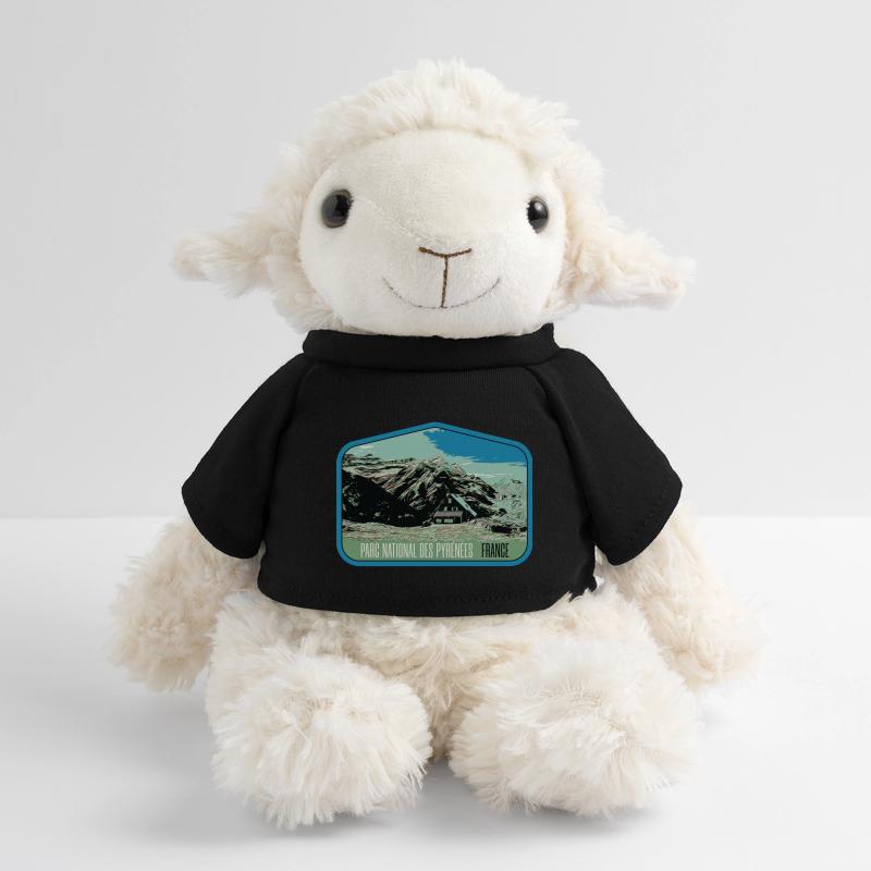 Pyrenees Landscape Escutcheon: Authentic Nature MiniFeet® Sheep Annika