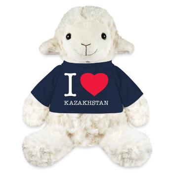 J’AIME LE KAZAKHSTAN Kasachstan - Mouton en peluche Annika MiniFeet® - bleu marine - Devant