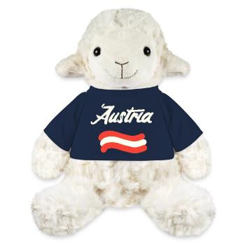 Austria Flag - MiniFeet® Sheep Annika - french navy - Front