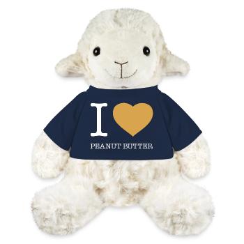 I LOVE PEANUT BUTTER - MiniFeet® Sheep Annika - french navy - Front