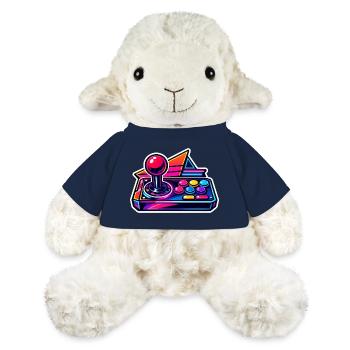 Neon Arcade Joystick Retro - MiniFeet® Sheep Annika - french navy - Front