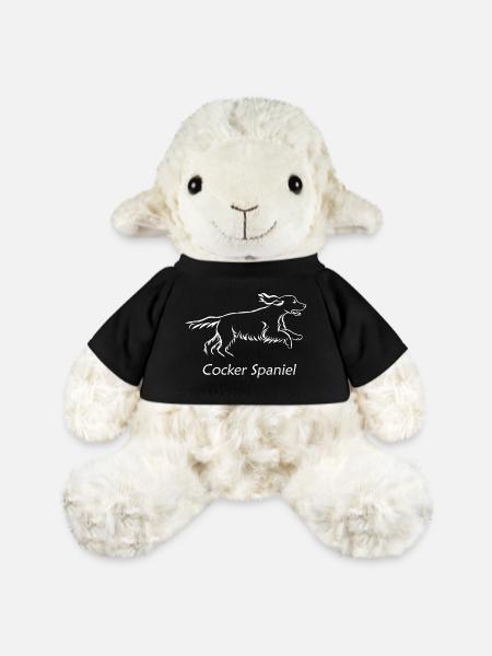Cocker Spaniel - MiniFeet® Schaf Annika - Schwarz