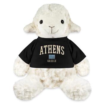 Athens Greece Vintage Varsity - MiniFeet® Sheep Annika - black - Front
