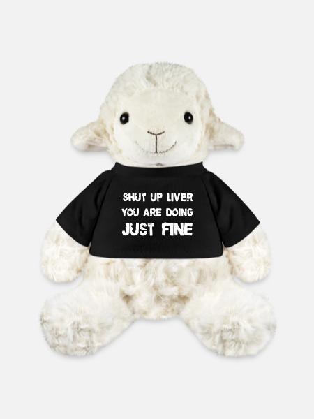 Shut up liver - MiniFeet® Sheep Annika - black