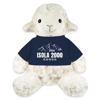 ski, station de ski, domaine skiable, skieur - Mouton en peluche Annika MiniFeet® - bleu marine - Devant
