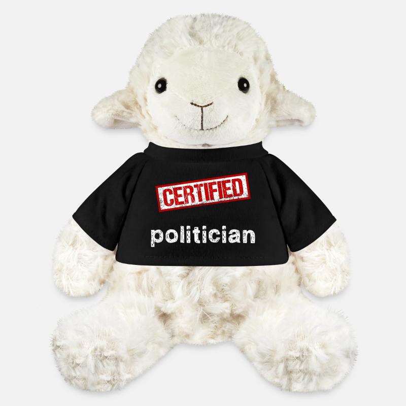 Politiker - MiniFeet® Schaf Annika - Schwarz