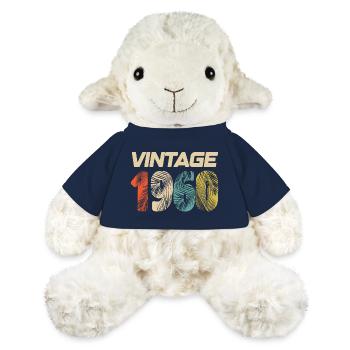 Vintage 1960 Retro - Best-seller - Mouton en peluche Annika MiniFeet® - bleu marine - Devant