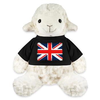 Distressed Union Jack Flag - MiniFeet® Sheep Annika - black - Front