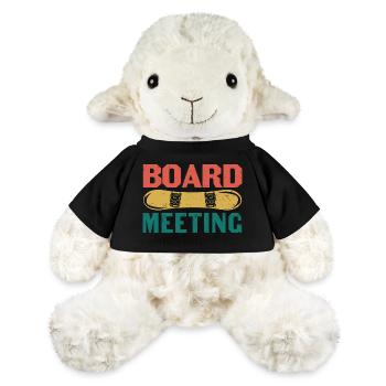 Board Meeting Snowboard - MiniFeet® Sheep Annika - black - Front