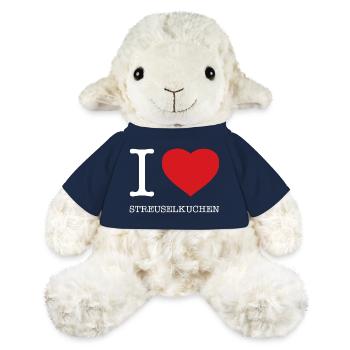 I love Streuselkuchen - MiniFeet® Schaf Annika - French Navy - Vorne