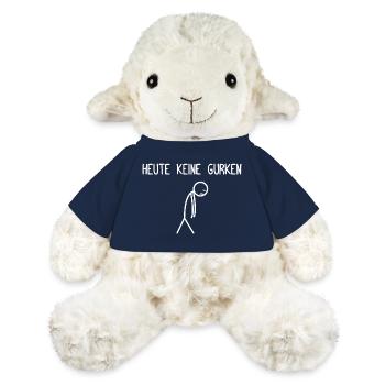 Aujourd’hui, plus d’amateurs de concombres marinés - Mouton en peluche Annika MiniFeet® - bleu marine - Devant