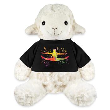 Turner Boden Kunstturnen - MiniFeet® Schaf Annika - Schwarz - Vorne